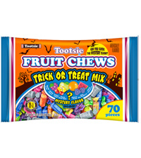 Image of Fruit Chews Trick or Treat Mix Assorted Flavors (17.5 oz. Bag) Packaging