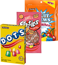 Image of Fruit Flavor Candy Salad Variety Pack Packaging