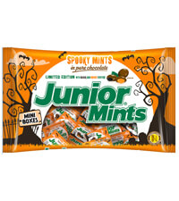 Image of Junior Mints Halloween Fun Size (10 oz. Bag) Packaging