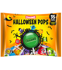 Image of Charms Halloween Pops (35 ct. Bag) Packaging