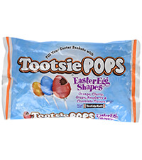 Image of Tootsie Pops Egg Pops 9 oz. Bag Packaging
