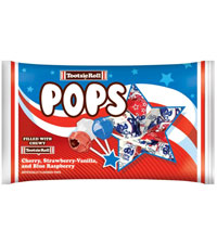 Image of Tootsie Pops Flag Bag (9 oz. Bag) Package