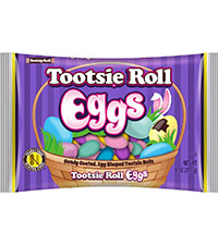 Image of Tootsie Roll Eggs Unwrapped Packaging