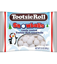 Image of Tootsie Roll Snowballs 3.5 oz Bag Packaging