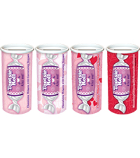 Image of Tootsie Roll Midgees Valentine Bank (4 oz.) Packaging