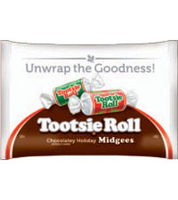 Image of Tootsie Roll Midgees Christmas Bag (12 oz. Bag) Packaging