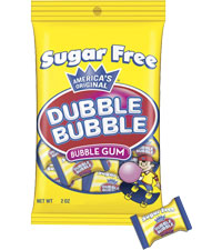 Image of Dubble Bubble Sugar Free Original Twist Packaging